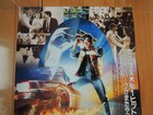 Back To The Future Michael J  Fox Original Movie Poster Japan B2 1985 Vintage