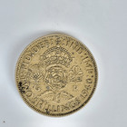 1940 Great Britain Silver Two Shilling  florin  Au Large Silver Coin Ww2 Coin