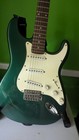 Squier By Fender Stratocaster Green Solid Body 6-string Right-hand W  Gig Bag