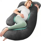 Pregnancy Pillow U Shaped Full Body Maternity Support 58 Inch Removable Cover