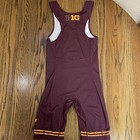 Nike Minnesota Gophers Wrestling Singlet Small Team Issued Ncaa Player Worn