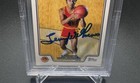 Lenny Wilkens Cavaliers Hawks Autographed Signed Beckett Slabbed Card Coa