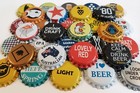 500 Vintage Beer Bottle Crown Caps    700  Designs     Uncrimped  Never Used