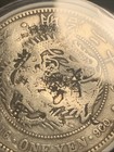 One Yen Japanese Trade Dollar Chop Mark One Yen Chop