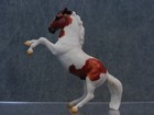 Breyer   Pinto Fighting Stallion   Mountain Ranch Set Stablemate Model Horse