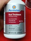 2-pack Permatex Rust Neutralizer 81775 Liquid Rust Treatment  8oz  Bottles