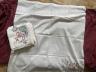 Vtg Days Of The Week Flour Sack Kitchen Towels - Rooster Hand-embroidered