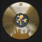U2 - With Or Without You Lp Record Framed Signature Card Display
