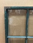 Antique Single Vtg 8 Lite English Tudor Window Transom 18x50 Steel Old 771-26b