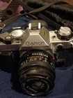 Canon Ae-1 Program 35mm Slr Film Camera Manual Focus Auto Exposure Meter