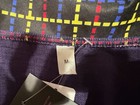 Vintage Asymetric Plaid Patchwork 2 Piece Set  m 
