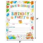 Birthday Invitations With Envelopes 20pcs Kids Birthday Party Invitations For