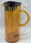 Stelton Kanne Mit Deckel Em77 Karaffe Kunststoff Saffron 1 5 L Jug W  Lid