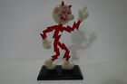 Vintage Reddy Kilowatt Business Card Figure - Red W black Stand - 1960 s Era