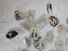 Vintage Lot Of Gumball   Vending Machine Metal Necklaces   Bracelets   Rings Etc