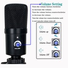 Professional Condenser Usb Microphone Kit Complete Set For Studio Recording Mic