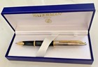    Waterman Carene Rollerball Pen   Deluxe Silver   Black   Gold New In Box