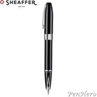 Sheaffer Legacy Glossy Black Fountain Pen Medium With Free Leather Pouch