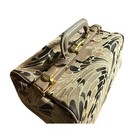 Vintage French Luggage Co Charisma Train Case Tapestry Bag Makeup Vanity Tote