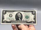 1976 Two Dollar   2  Bill Uncirculated Consecutive Sequential Bep Wrap - 1 Note