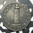 An 29  1832  Haiti 1 Centime Lot mk378 Km 21