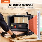 13  Width Worktable Benchtop Planer Double-blade 15-amp 1800w Powerful Motor