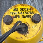 Vtg Military Truck Park Light Red Lens Read