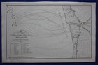 Original Antique Military Map France  Nelson Attack On Boulogne  Tardieu C 1822