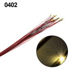 30pcs 0402 smd Leds Soldered Leds Mini Bulbs Pre Wired Lights Soldered Lamps