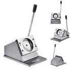 50mm 2inch Square Fridge Magnet Making Machine Kit   100 Sets Magnet Consumables