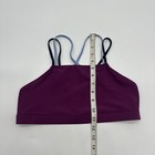 Abercrombie Kids Sports Bra Girls Size 15 16 Purple Logo    31521