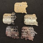 2025 Walt Disney World Hidden Mickey Classic D Logo Complete Set Of 5 Pins New