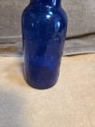 Antique Cobalt Blue Bromo-seltzer Bottle     Emerson Drug Co Baltimore Md 6 1 2 