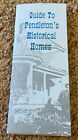 Vintage Guide To Pendleton   s  oregon  Historical Homes Booklet