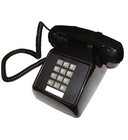Cortelco 2500-md-bk 250000-vba-20md Black Single Line Desk Telephone