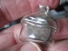 Wwi Good Luck Token 1917 Wheat Penny Pinch Bottle Glass Miniature Magic