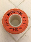 Petro-tape Mil Spec  Thread Seal Tape  3 4   x540   x 0035 Ptfe  6 Rolls Per Order