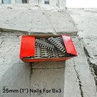1000x Concrete Nails For Hilti Bx3  1 In  25mm  -for Hilti Bx3 Fastrack Nails