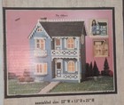 1983 Artply The Allison Wood Dollhouse Kit Model 77 Sealed