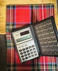 Vintage Casio Fx-451m Scientific Calculator W Folding Keyboard Case Tested