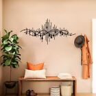 Contemporary Metal Wall Art   Abstract Geometric Design   Luxe Wall Sculpture