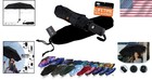 Durable Compact Travel Umbrella With Automatic Open     Protect Against Sun   Rain