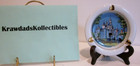 Vtg Porcelain Ashtray Souvenir Disneyland Orlando Florida  1960 s   5 