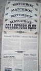 Lesney Matchbox Trove Collectors  Club Newsletters  Handbooks Vintage 1966-80s