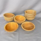  holland Bowl Mill  Holland Mich  Hand Turned Maple Wood Bowl 7x6 5 Cottage Core
