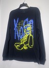Korn Issues Long Sleeve Graphic Band Tee Black Neon Blue Green Adult 