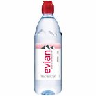 Evian Natural Spring Water Individual 750 Ml 25 4 Oz  Bottle With Sport   