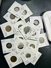 16 U s  Coins  2 Cent Pieces  Seated Dimes  V Nickel  Barber Dimes  Buffalo  Etc