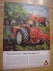 Vintage Allis Chalmers Advertising -190   190 Xt  Tractors- 8  X 11 