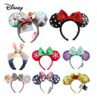 Disney s Park Mickey Minnie Mouse Ears Headband Sequined Disneyland Us Stock
